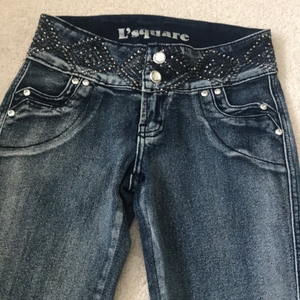 L’square Blue Denim Jeans